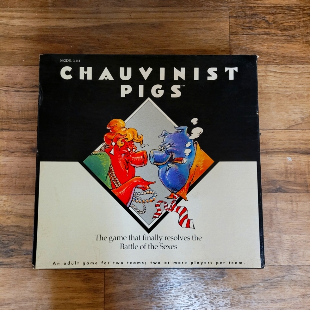 Chauvinist Pigs Vintage Game 1991